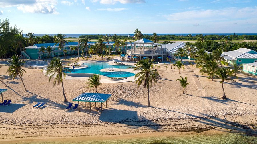 Pristine beach shore